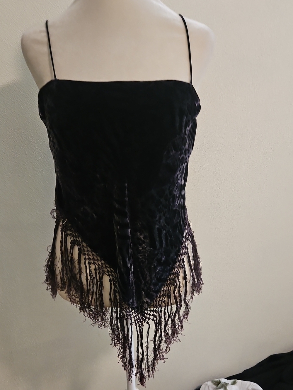 Lyndia Procanik Y2k Size 10 Silk Velvet Animal Print Camisole